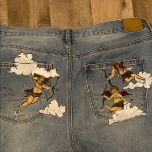 American eagle mom jeans